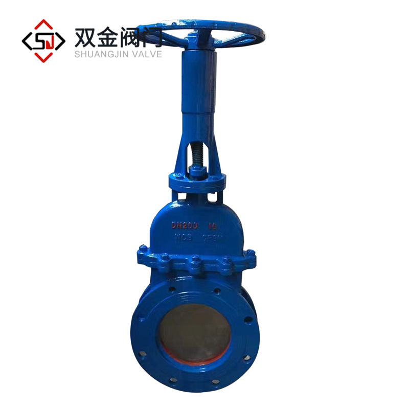 氣動暗板刀型閘閥 氣動暗板刀型閘閥
